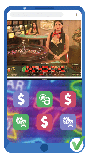 Jeux mobile Casino
