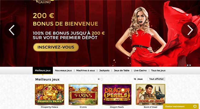 L'Interface de Unique Casino