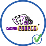 casino purple logo