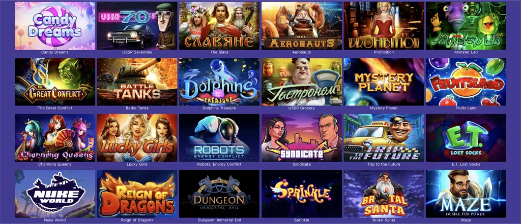 screenshot casino purple games
